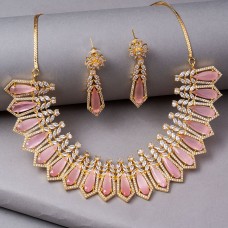 Baby Pink Necklace Set