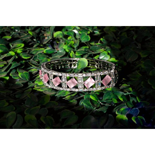 Baby Pink Kada Openable Bracelet