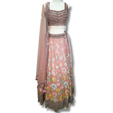 Baby Pink Floral Lengha