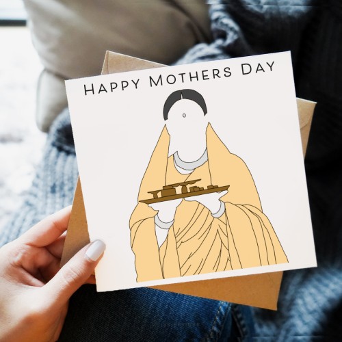 Kabhi Khushi Kabhie Gham. Mother's Day Collection: Illustration Card, Greeting Card, Desi Music Card, Bollywood Card, Mothers Day Card