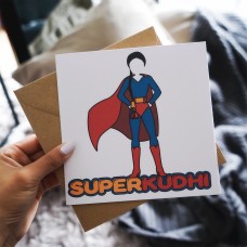 Super Kudhi / Kaur / Mum... Punjabi Super Collection: Illustration Card, Greeting Card, Desi Birthday Card, Punjabi Card