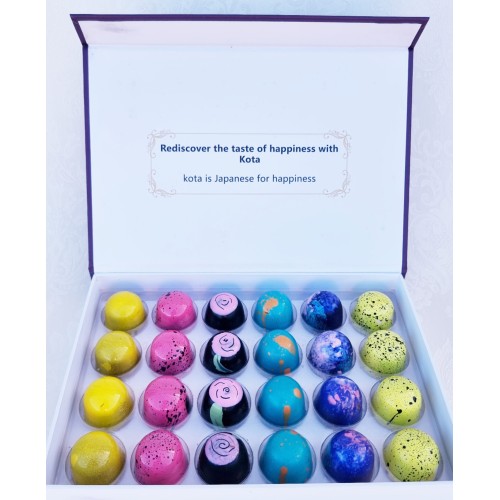 Luxury Chocolate Gift Box - 24 Bonbons 6 flavours