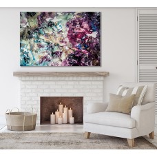 Colorful Modern Art Design Abstract Wall Decor Printed Canvas