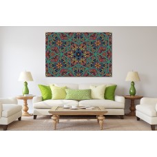 Marble Abstract Islamic Pattern in Arabian style 1594 Printed Canvas