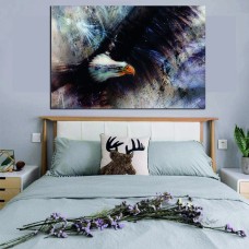 Abstract Eagle Printed Canvas