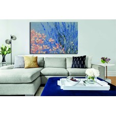 Painting of flowers Printed Canvas