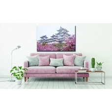 Himeji Castle, Japan Printed Canvas