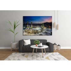 Holy Kaaba, Mecca Printed Canvas