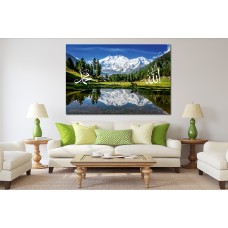 Alllah Mohammed Nature Valley 1707 Printed Canvas