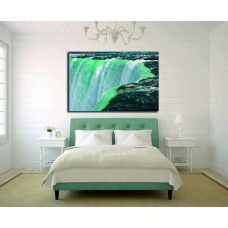 Niagara Falls Waterfall Edge Printed Canvas