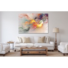 Cloud Abstract 1646 Printed Canvas