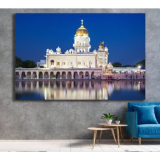 Gurdwara Bangla Sahib 1183 Printed Canvas