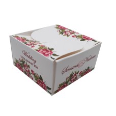 Rose Leaf - Personalised Butterfly Party Favour Box