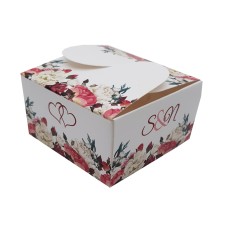 Light Floral - Personalised Butterfly Party Favour Box