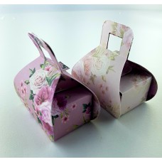Vintage Pink Floral - Printed Handbag Floral Favour