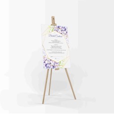 Purple Gold Floral - A1 Bridal Contract