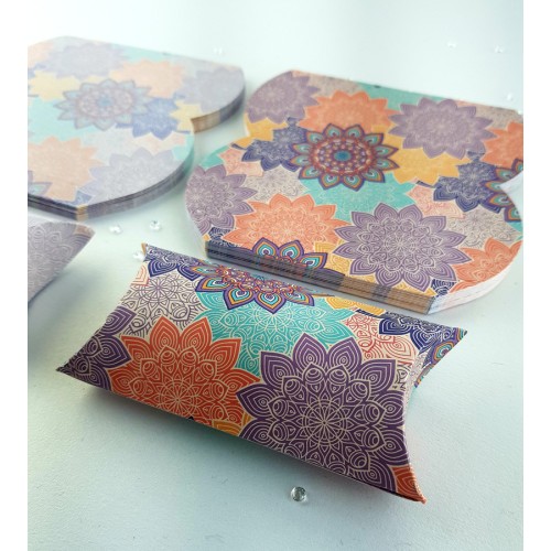 Groovy Moroccan - Printed Pillow Favour Box
