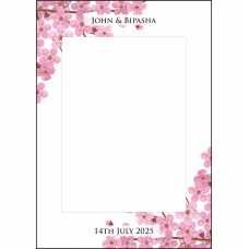 Cherry Blossom - A1 Personalised Selfie Board