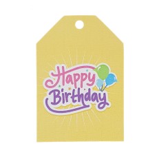 Happy Birthday - Personalised Favour Luggage Tags
