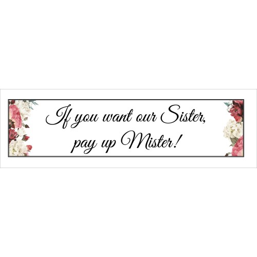 Light Floral- Card Banner