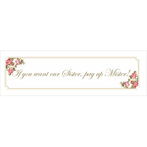 Minimalist Rose Leaf - Card Banner