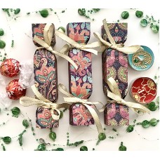 3 Mini Kalamkari Style Cracker Boxes, Fill your own crackers, Mother's Day Gift Box, Chocolate Box, Sweet Box, Party Favour, Table Favor,