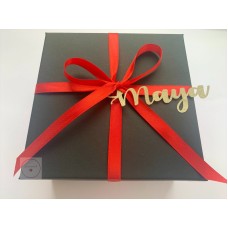 Gift Box, Personalised Gift Box, Name Tag Gift Box