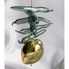 Luxury, Hand blown Glass Nimbu Mirchi by Klove Studio