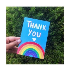 Thank You Postcard Print | Card for Teacher | Lockdown A6 Card | Perfect for NHS, Carers | Key Workers | Thank You Teacher |