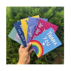 Pack of 6 Affirmation cards positive | Postcards thinking of you | Positive postcards | Postcards Mental health | Motivational  postcards