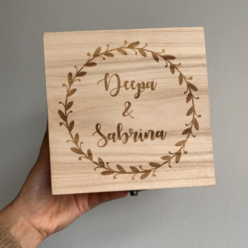 Square Box- Personalised 