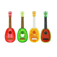 Kids Guitar Ukulele 4 String Mini Plastic Acoustic Musical Toy With Pick Toy