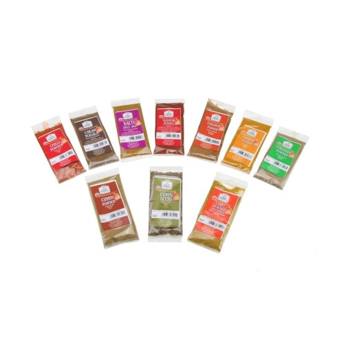 Curry Spice Kit 10 Spices Indian Spice Refills For Spice Tin Masala Box