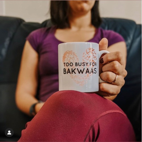 Too Busy For Bakwaas Mug