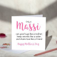 Only A Massi Mother's Day Card