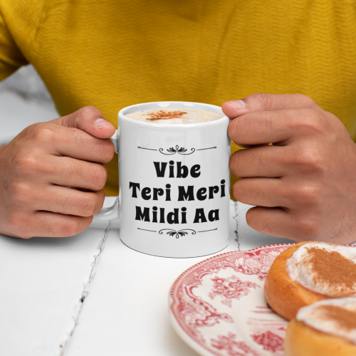 Diljit Dosanjh Vibe Teri Meri Mildi Aa Mug