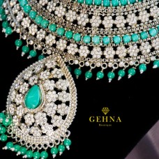 Kyra Maang Tikka, Earrings & Necklace Set