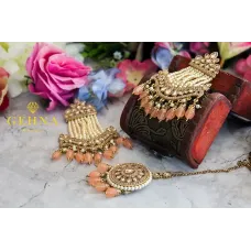 Bishti Maang Tikka & Earring Set