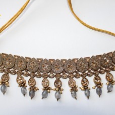Haritialiya Maang Tikka, Earrings & Necklace Set
