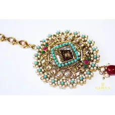 Arana Maang Tikka Earring & Necklace Set