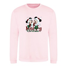 Christmas Disney Mickey/Minnie Merry Christmas Sweatshirt Kids/Adults