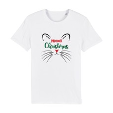 Christmas Adult Meow Print ICONIC T-Shirt