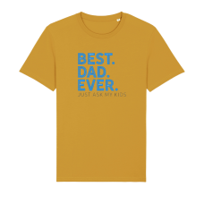 Signature Fathers Day "Best Dad" logo T-Shirt
