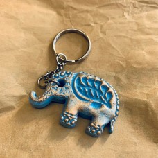 Elephant key rings, Mini elephant handbag charms.