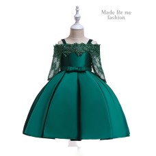 Lace affair Dress - Green