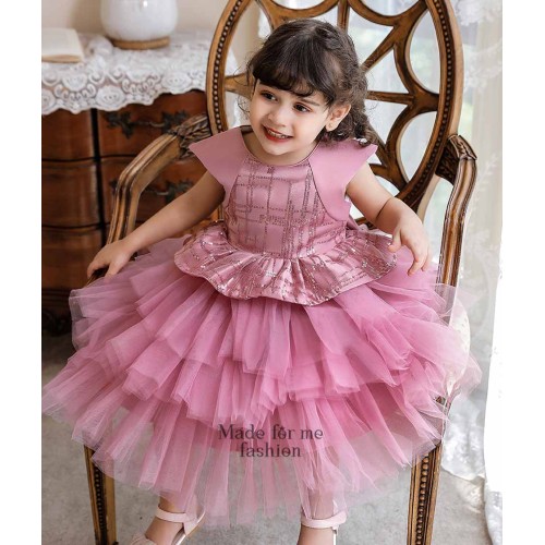 Layered Tutu Dress - Pink