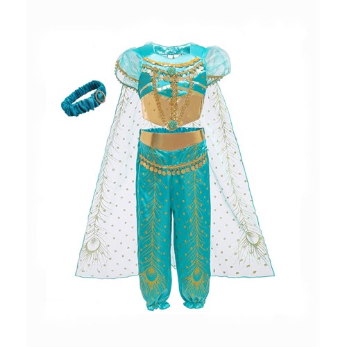 Princess Jasmine Costume with Hair Accessory