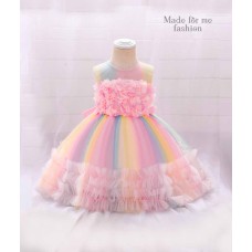 Rainbow Pink Dress