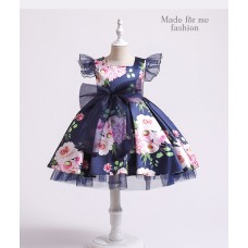 Rose affair Dress - Blue