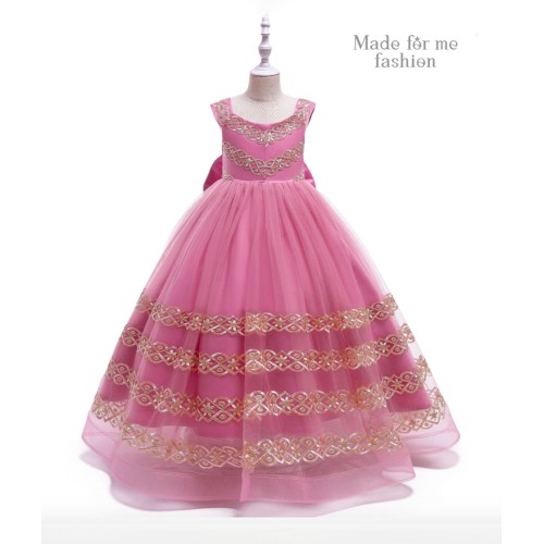 Sona Sequin Embellished Dress - Pink
